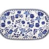 Darcy Oval Platter 37x23cm Floral Gift Boxed -The Galley store AW0627