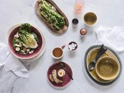 Artisan Plate 20cm Turmeric -The Galley store artisan lifestyle 1 4 1