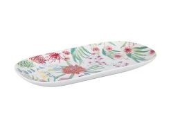 Royal Botanic Gardens Native Blooms Oval Platter 33x17.5cm Gift Boxed -The Galley store aw0623 a1