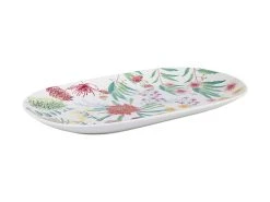 Royal Botanic Gardens Native Blooms Oval Platter 37x23cm Gift Boxed -The Galley store aw0624 a1