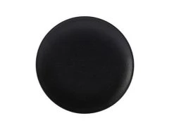 Caviar Black Coupe Plate 15cm