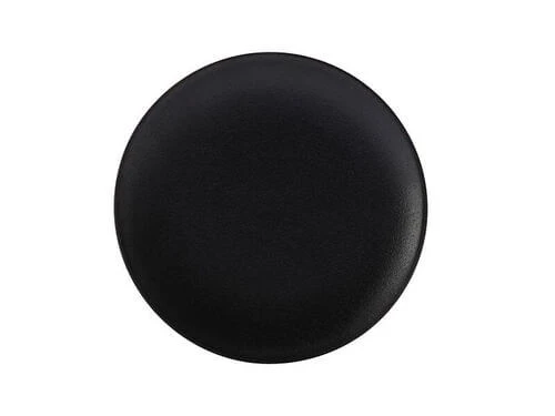 Caviar Black Coupe Plate 20cm 3 Caviar Black Coupe Plate 20cm