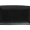 Caviar Black Rectangle Platter 27.5x16cm -The Galley store ax0069