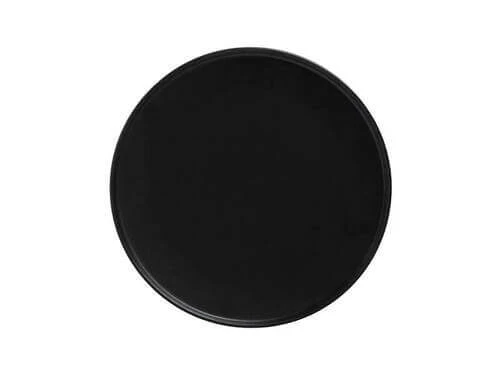 Caviar Black High Rim Plate 21cm 3 Caviar Black High Rim Plate 21cm