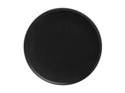 Caviar Black High Rim Plate 26.5cm