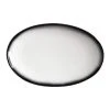 Caviar Granite Oval Plate 25x16cm -The Galley store ax0259