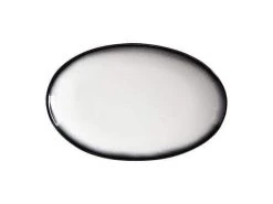 Caviar Granite Oval Plate 25x16cm -The Galley store ax0259 7
