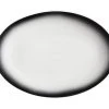 Caviar Granite Oval Plate 35x25cm