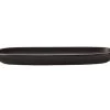 Caviar Oblong Platter 30x9cm Black -The Galley store ax0302
