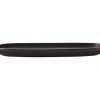Caviar Oblong Platter 40x12.5cm Black -The Galley store ax0305