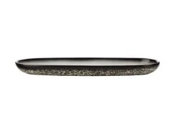 Caviar Oblong Platter 40x12.5cm Granite