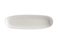 White Basics Oblong Platter 30x9cm -The Galley store ax0399 2