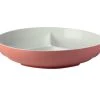 Mezze Divided Platter 32cm Coral Gift Boxed -The Galley store ay0591