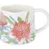 Royal Botanic Gardens Native Blooms Mug 350ML Waratah -The Galley store di0375