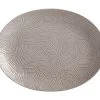 Dune Oval Platter 36x27cm Taupe Gift Boxed -The Galley store dr0417
