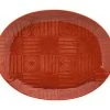 Arc Oval Platter 36x27cm Terracotta Gift Boxed -The Galley store dr0458