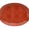 Arc Oval Platter 41x30cm Terracotta Gift Boxed -The Galley store dr0459