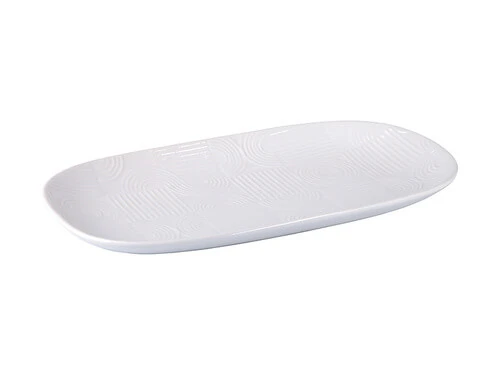 Arc Oblong Platter 33x18cm White Gift Boxed 4 Arc Oblong Platter 33x18cm White Gift Boxed - Image 2