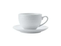 White Basics Diamonds Demi Cup & Saucer 90ML