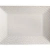 White Basics Diamonds Rectangular Platter 25x18cm Gift Boxed 1 White Basics Diamonds Rectangular Platter 25x18cm Gift Boxed -The Galley store dv0175