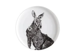 Marini Ferlazzo Plate 20cm Red Kangaroo -The Galley store dx0404 2