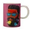 Mulga The Artist Mug 450ML Dolphin Man -The Galley store dx0707 v2