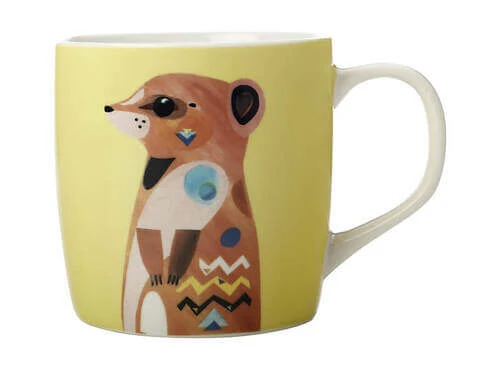 Pete Cromer Wildlife Mug 375ML Meerkat Gift Boxed 4 Pete Cromer Wildlife Mug 375ML Meerkat Gift Boxed - Image 2