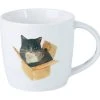 Marc Martin Feline Friends Mug 400ML Cat In A Box Gift Boxed -The Galley store dx1216