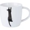 Marc Martin Feline Friends Mug 400ML Just Hanging On Gift Boxed -The Galley store dx1221