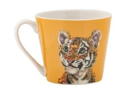 Marini Ferlazzo Wild Planet Mug 370ML Tiger Gift Boxed 7 Marini Ferlazzo Wild Planet Mug 370ML Tiger Gift Boxed -The Galley store dx1280 side