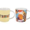 Kasey Rainbow Be Fierce Mug Set Of 2 380ML Strong Gift Boxed 1 Kasey Rainbow Be Fierce Mug Set Of 2 380ML Strong Gift Boxed -The Galley store dx1284