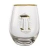 The Letterettes Stemless Glass 500ML I Gift Boxed"" -The Galley store fk0042