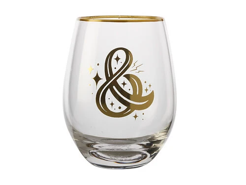 The Letterettes Stemless Glass 500ML & Gift Boxed"" 3 The Letterettes Stemless Glass 500ML & Gift Boxed""