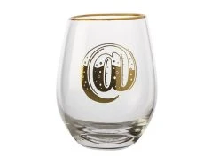 The Letterettes Stemless Glass 500ML @ Gift Boxed""