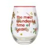 Kasey Rainbow Sparkly Season Stemless Glass 500ML Red Gift Boxed 2 Kasey Rainbow Sparkly Season Stemless Glass 500ML Red Gift Boxed -The Galley store fk0076