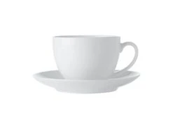 White Basics Cup & Saucer 280ML