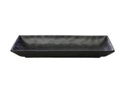 Gravity Rectangular Platter 39x24cm Black Gift Boxed -The Galley store ge0017 1f