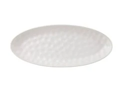 Gravity Oval Platter 50x21cm White Gift Boxed