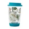 Royal Botanic Gardens Victoria Lotus Double Wall Glass Mug 380ML Aqua Gift Boxed -The Galley store gu0043