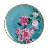 Teas & C's Silk Road Coupe Plate 19.5cm Aqua Gift Boxed