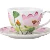 Royal Botanic Gardens Victoria Lotus Cup & Saucer 240ML White Gift Boxed -The Galley store hv0189