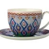 Teas & C's Zanzibar Breakfast Cup & Saucer 480ML Gift Boxed 1 Teas & C's Zanzibar Breakfast Cup & Saucer 480ML Gift Boxed -The Galley store hv0263