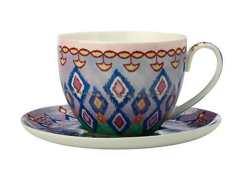 Teas & C's Zanzibar Breakfast Cup & Saucer 480ML Gift Boxed 3 Teas & C's Zanzibar Breakfast Cup & Saucer 480ML Gift Boxed