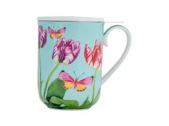 Gabby Malpas Posey Mug With Infuser 340ML Tulip Love Gift Boxed -The Galley store hv0323 a1
