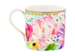Teas & C's Dahlia Daze Mug 430ML Sky Gift Boxed -The Galley store hv0337 side