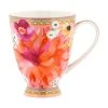 Teas & C's Dahlia Daze Footed Mug 300ML Pink Gift Boxed -The Galley store hv0359