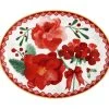 Mistletoe Oval Platter 25x19cm Gift Boxed -The Galley store ia0185