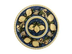 Ceramica Salerno Round Platter 31cm Lemons