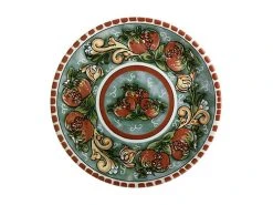 Ceramica Salerno Round Platter 31cm Pomegranates
