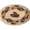 Ceramica Salerno Oval Platter 40x26cm Apples 1 Ceramica Salerno Oval Platter 40x26cm Apples -The Galley store jl0065